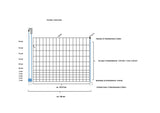 Euro-Netz Tor Jumbo 112/2 - 1,20 m breit
