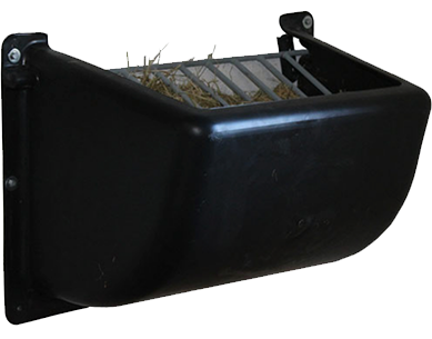 Heu Spender "Slow Feeder" mit Fressgitter, 140 Liter