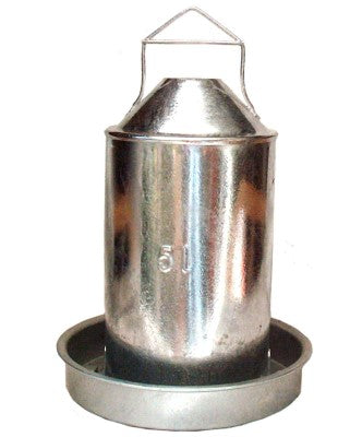 Metall Hühnertränke 5,0 Liter