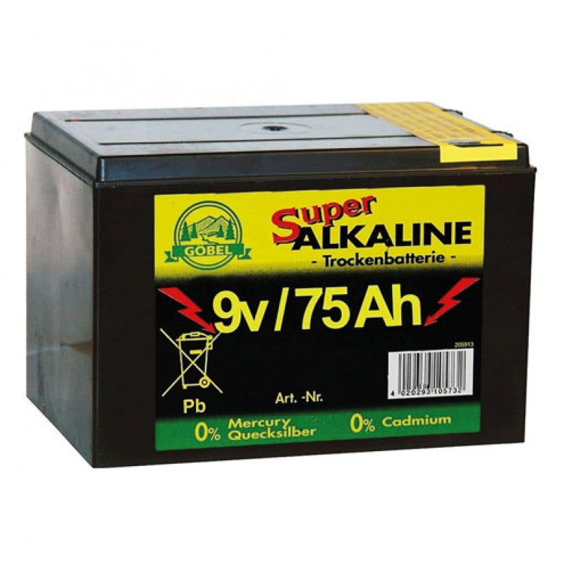 Batterie 75 AH alkalisch 