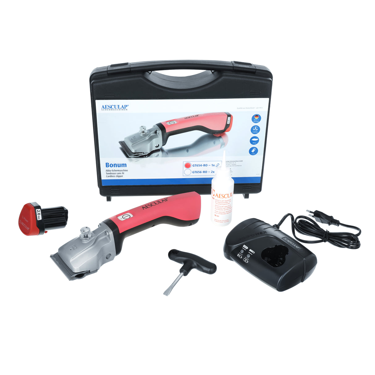 Akkuschermaschine Bonum Pferd rosa GT654-RO