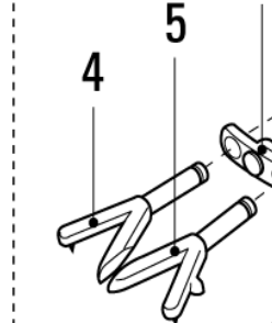 Heiniger Druckgabel 2,5" XTRA/12V rechts